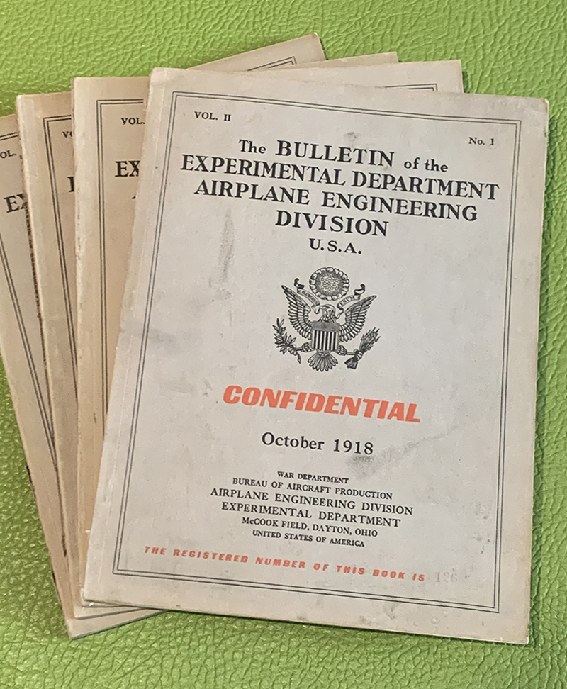 Bulletin of the Experimental Department Airplane Engineering Division